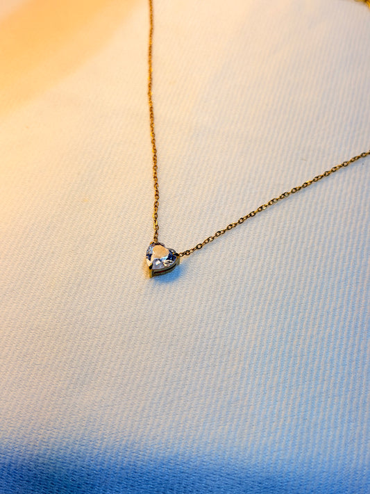 Dainty Gold Chain Pendant Stainless Steel Anti Tarnish