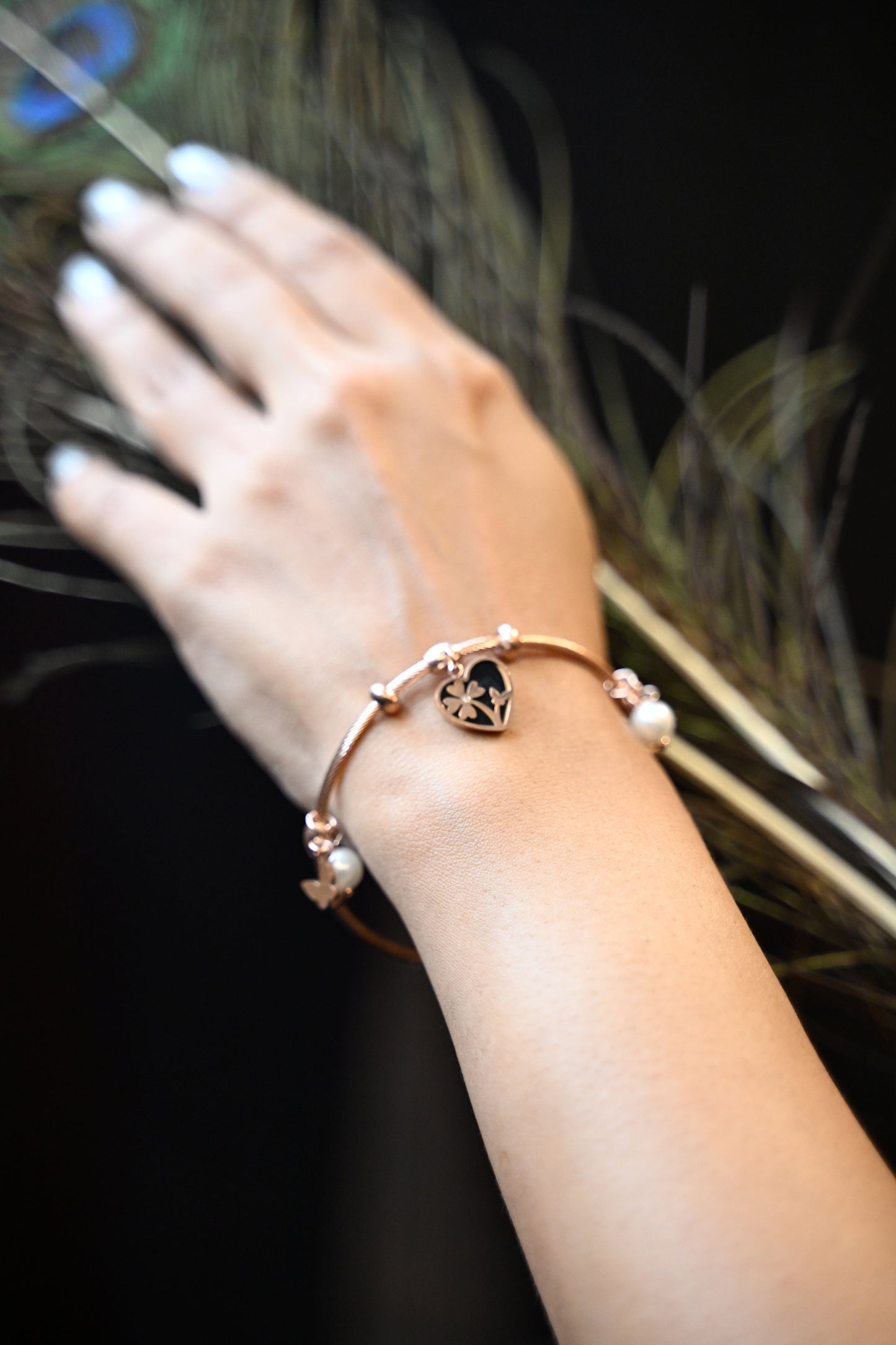 Love Stainless Steel Anti-Tarnish Magnetic Bracelet