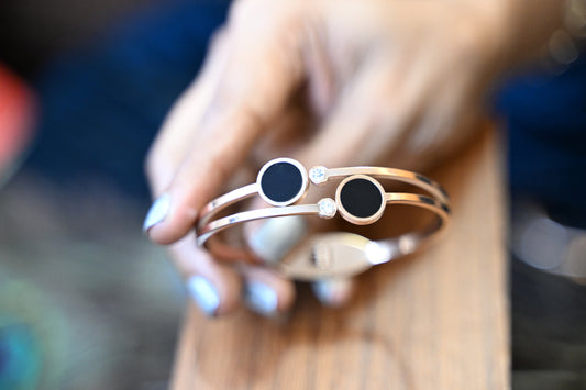 Stainless Steel Anti-Tarnish Spring Bracelet