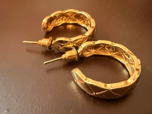 Gold Plated Designed fashion Earring