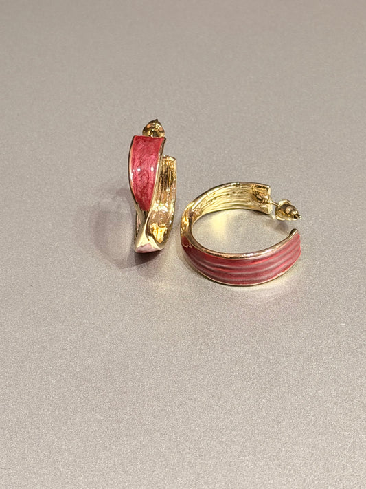 Twisted Fashion Hoop Earring