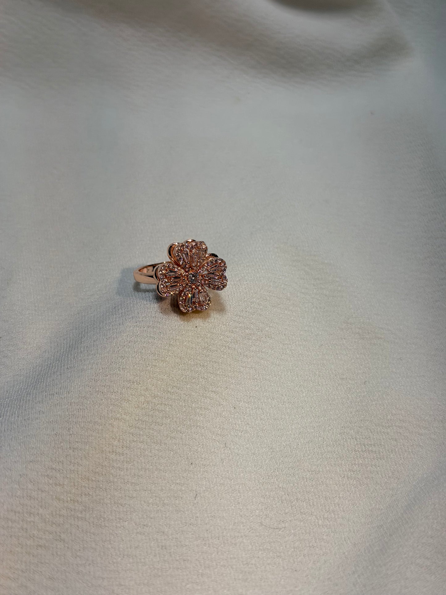 Clover Gold-plated Ring