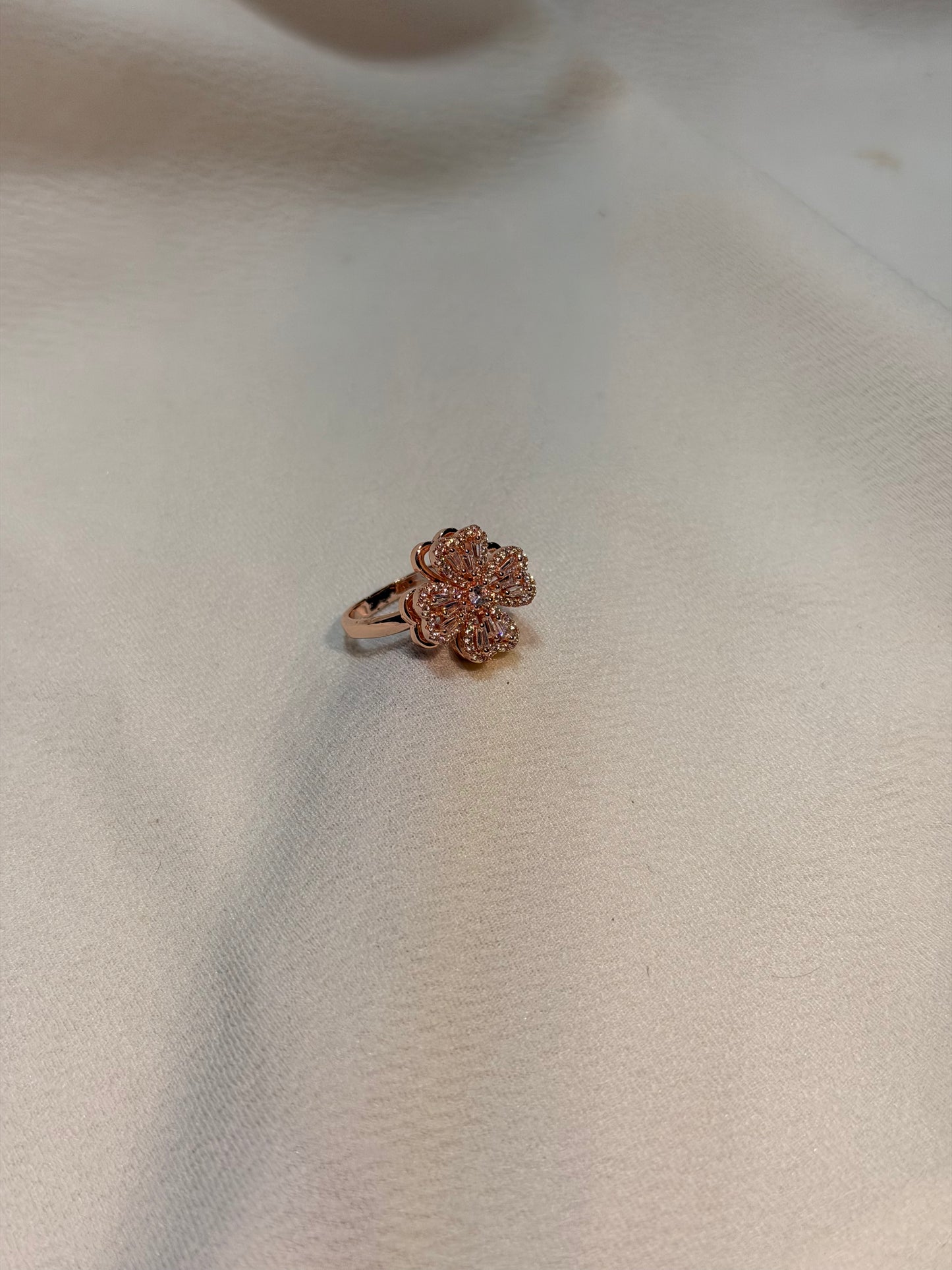 Clover Gold-plated Ring