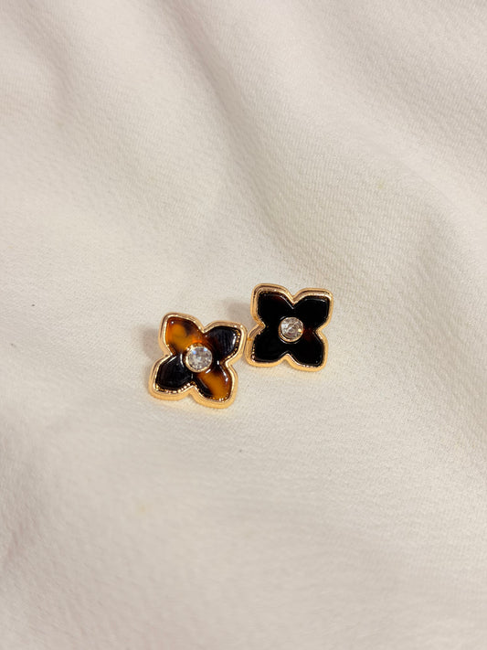 Floral Stud Earrings